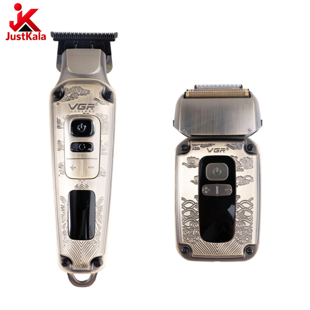 ست ماشین اصلاح وی جی آر مدل V-641